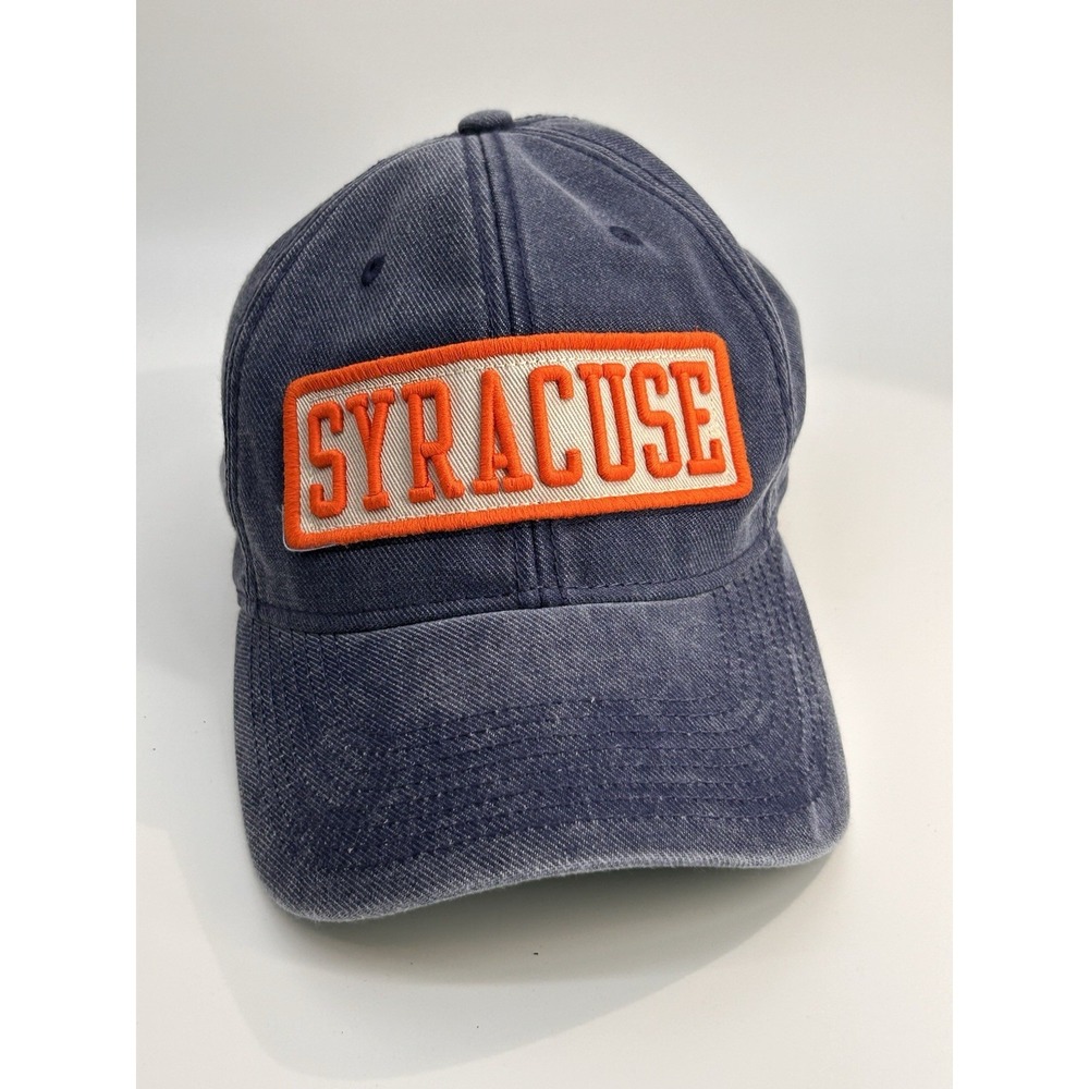 Vintage Legacy Baseball Cap Syracuse University Adjustable Leather Strap Hat